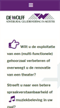 Mobile Screenshot of dewolff-akoestiek.nl